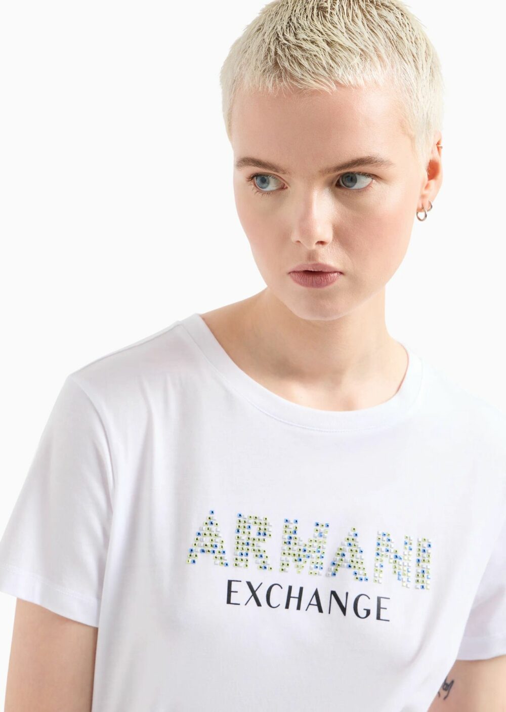 T-SHIRT - Armani Exchange - 3DYT13 YJ8QZ - immagine 2