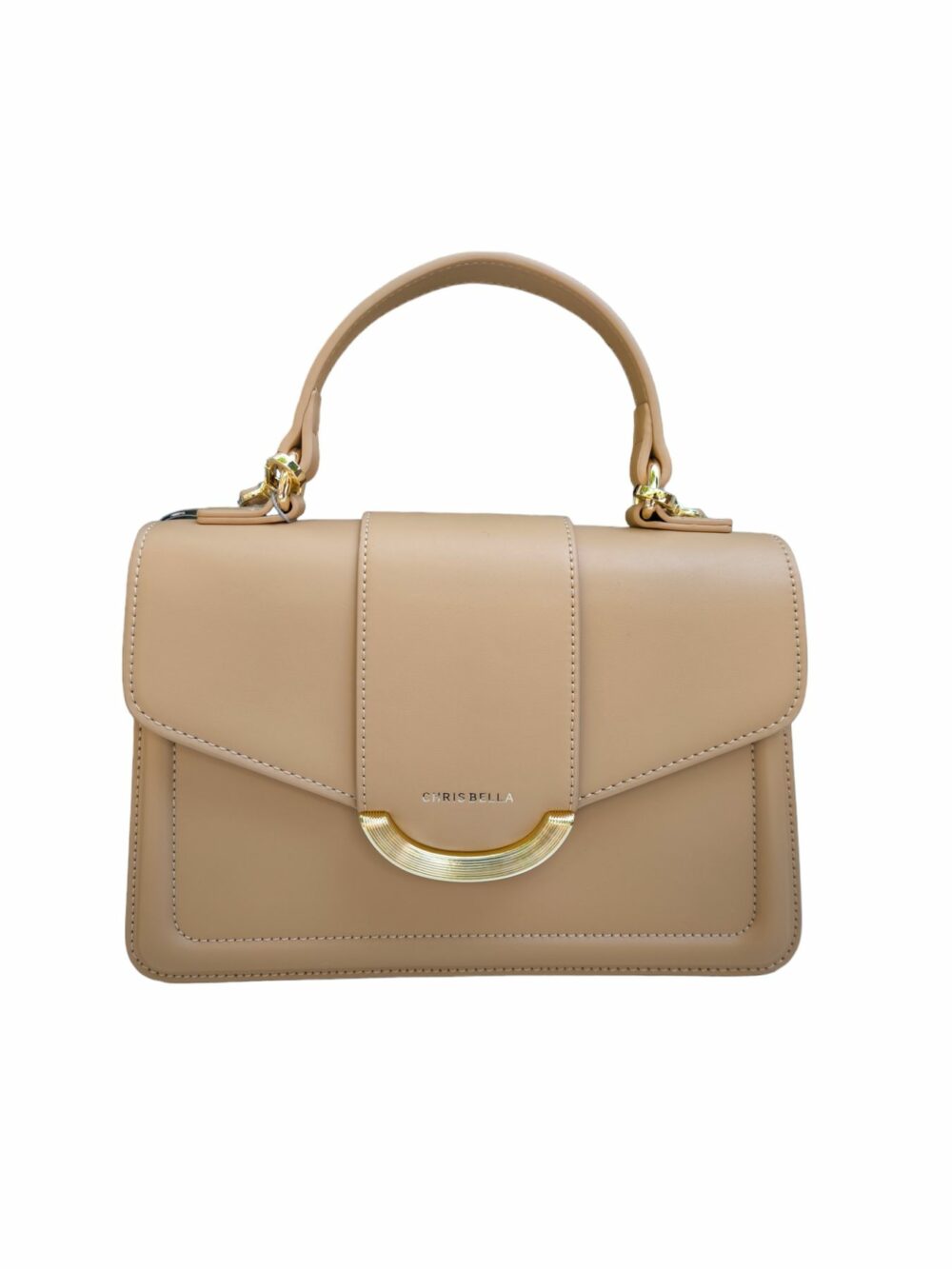 Borsa con pattina oro e portamonete - Chrisbella - 2401-2 - immagine 4