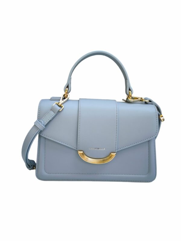 Borsa con pattina oro e portamonete - Chrisbella - 2401-2 - immagine 3